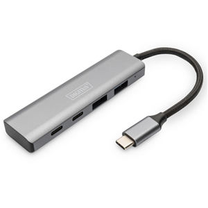 DIGITUS USB-C 4 Port HUB, 2x USB A + 2x USB-C Digitus — view 2