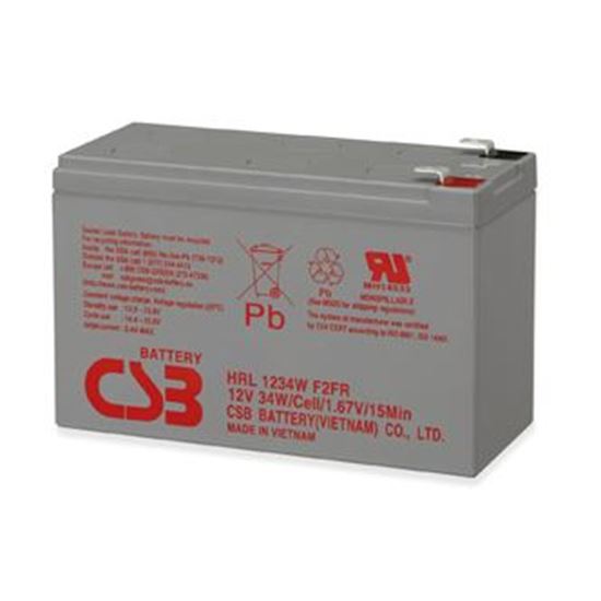 CSB 12V 34W 9.0 AH Long Life Replacement UPS Battery. CSB — view 1