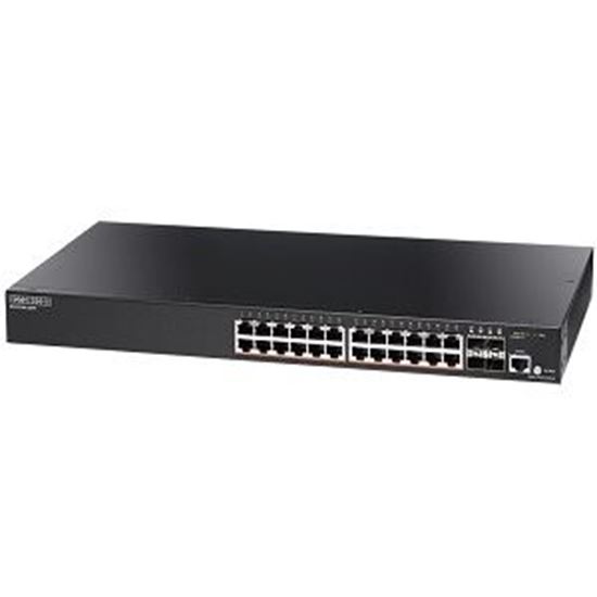 EDGECORE 24 Port Gigabit Extendable PoE+ Web Smart Pro Switch. Edgecore — view 2
