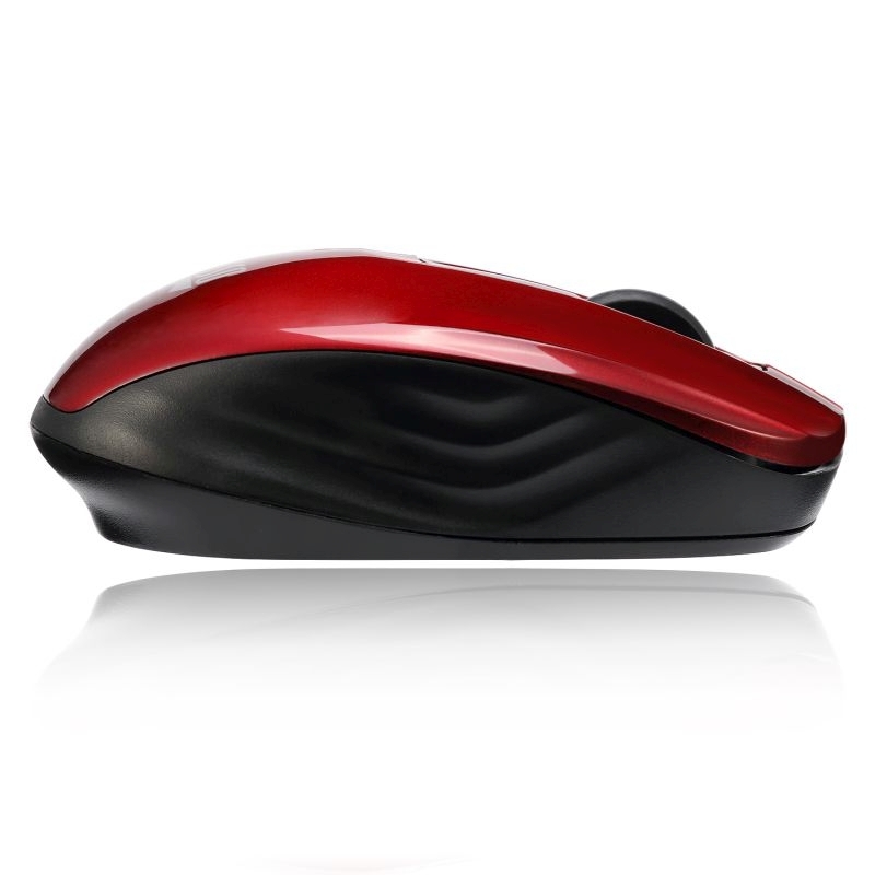Adesso Wireless Mini Mouse Red Adesso — view 3