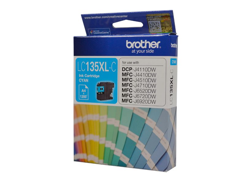 Brother LC135XL Cyan Ink Cart Brother — view 2