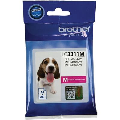Brother LC3311M Magenta Ink Brother — view 2