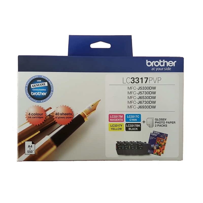 Brother LC3317 Photo Value Pk Brother — view 2
