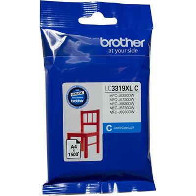 Brother LC3319XL Cyan Ink Cart Brother — view 2
