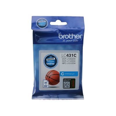 Brother LC431C Cyan Ink Cart Brother — view 2