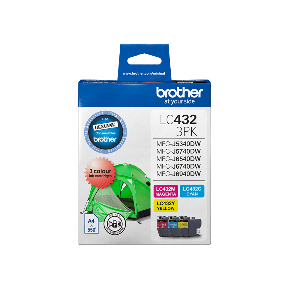 Brother 432 C M Y Pack Brother — view 2
