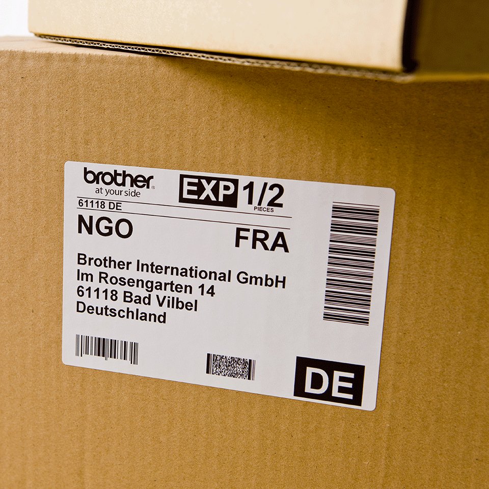 Brother DK11202 White Label Brother — view 3