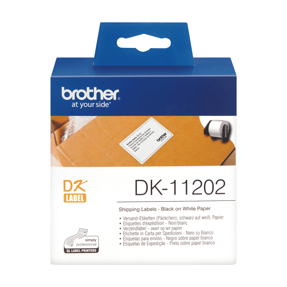 Brother DK11202 White Label Brother — view 4
