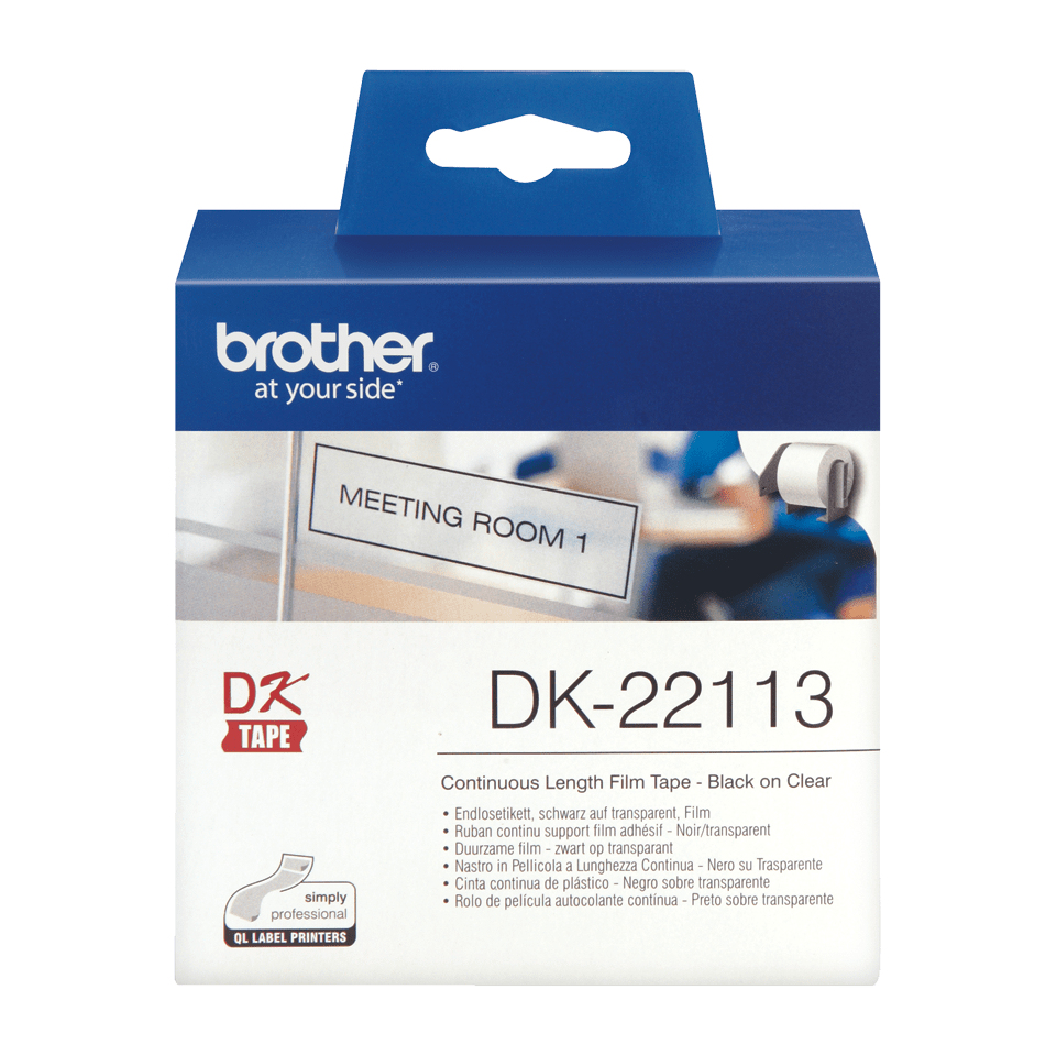 Brother DK22113 Clear Roll Brother — view 3
