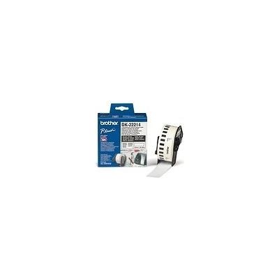 Brother DK22214 White Roll Brother — view 2