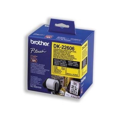 Brother DK22606 Yellow roll Brother — view 2