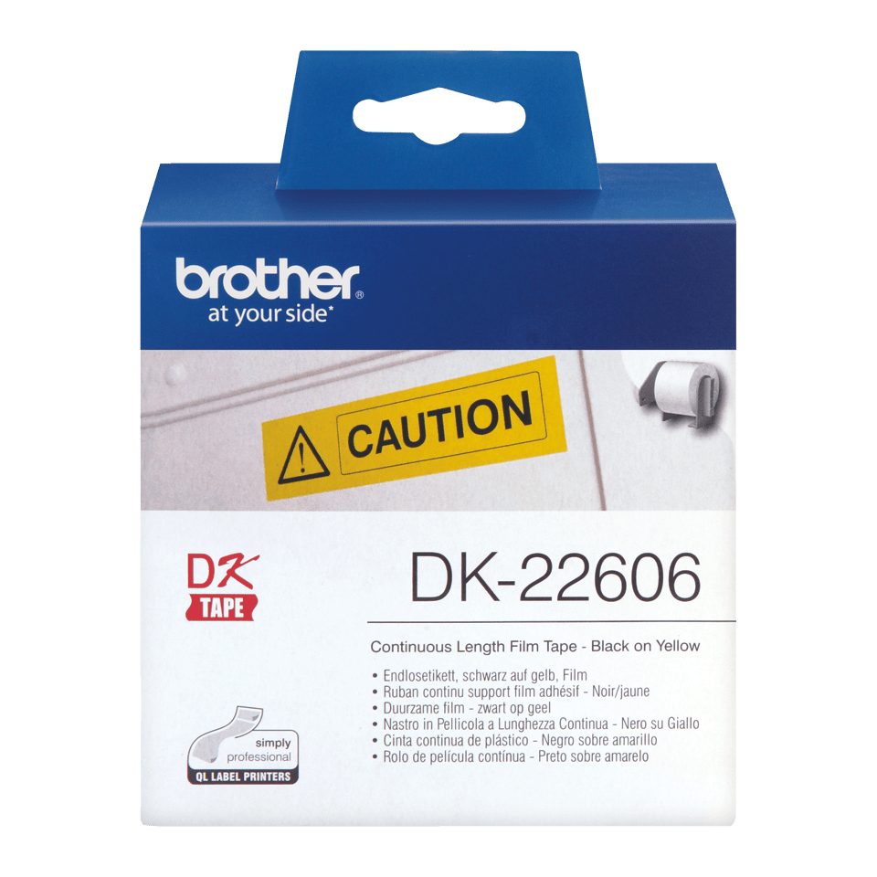 Brother DK22606 Yellow roll Brother — view 4