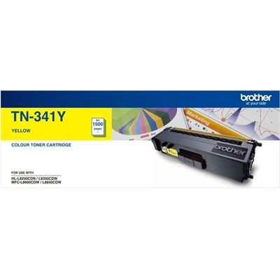 Brother TN341 Yell Toner Cart Brother — view 2