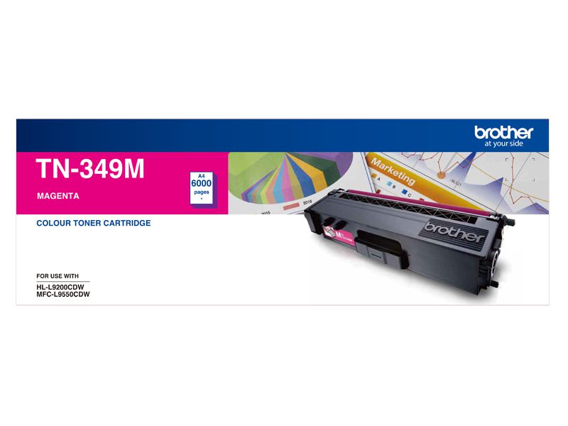 Brother TN349 Mag Toner Cart Brother — view 2