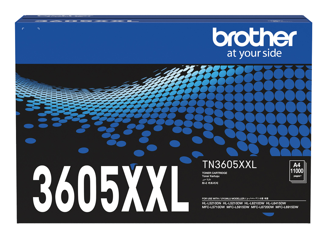 Brother TN3605XXL Blk tnr Cart Brother — view 4