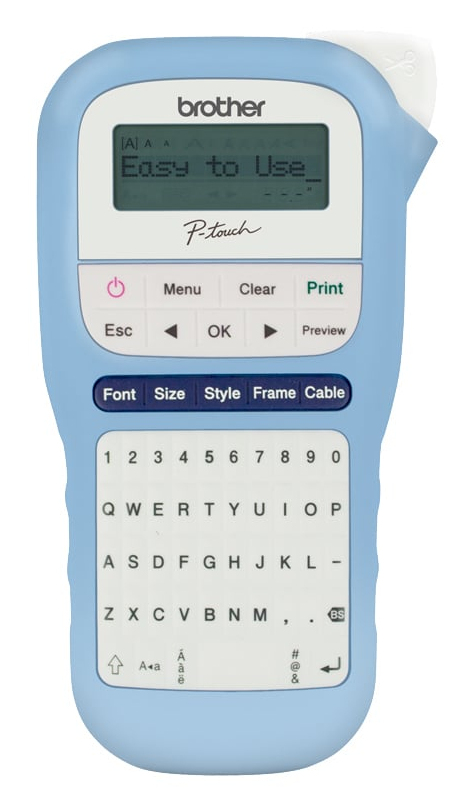 Brother PTH110 P-Touch Lgt Blu Brother — view 3
