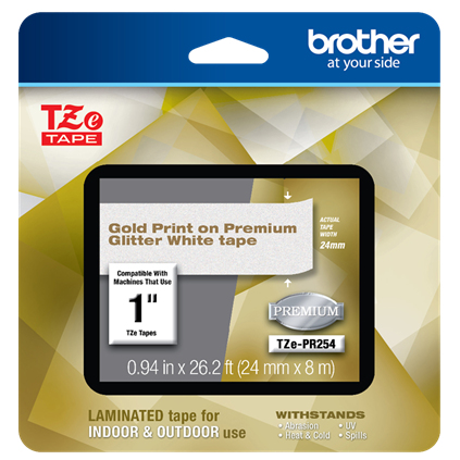 Brother TZePR254 Label Tape Brother — view 2