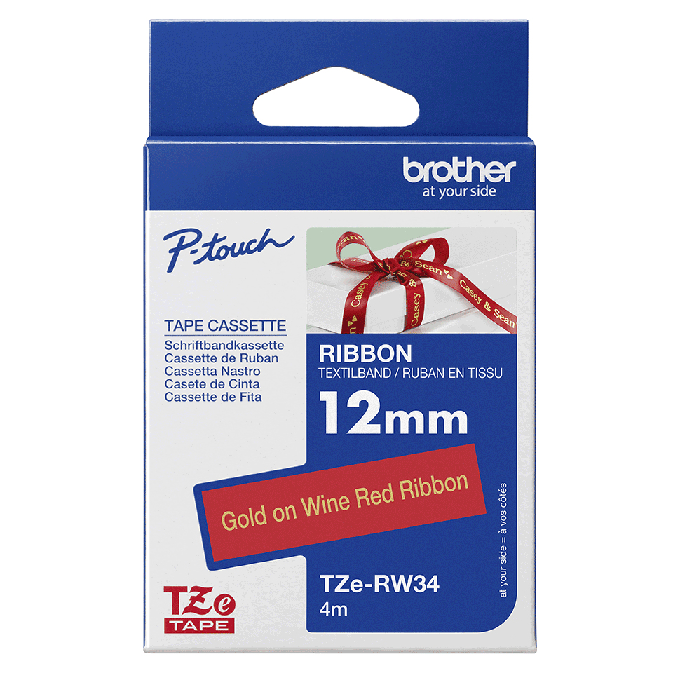Brother TZeRW34 Labelling Tape Brother — view 4