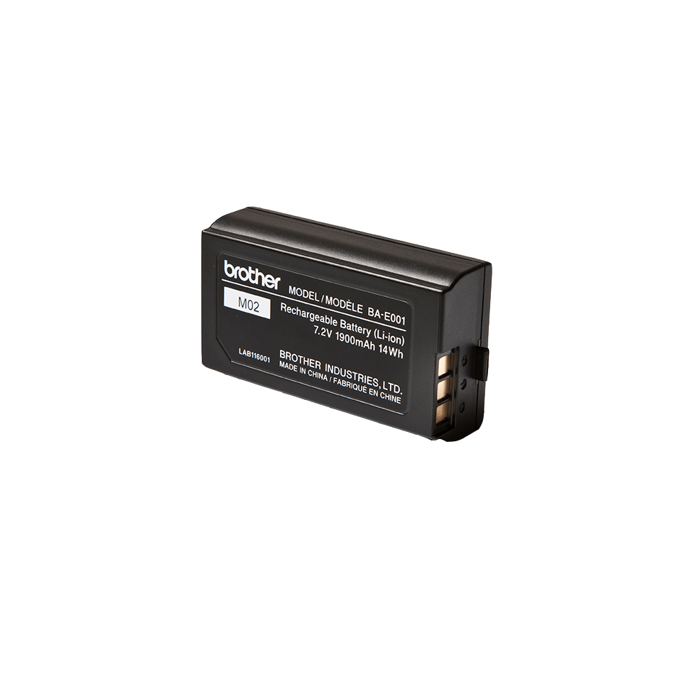 PT  Lithium-Ion Battery BAE001 Brother — view 2