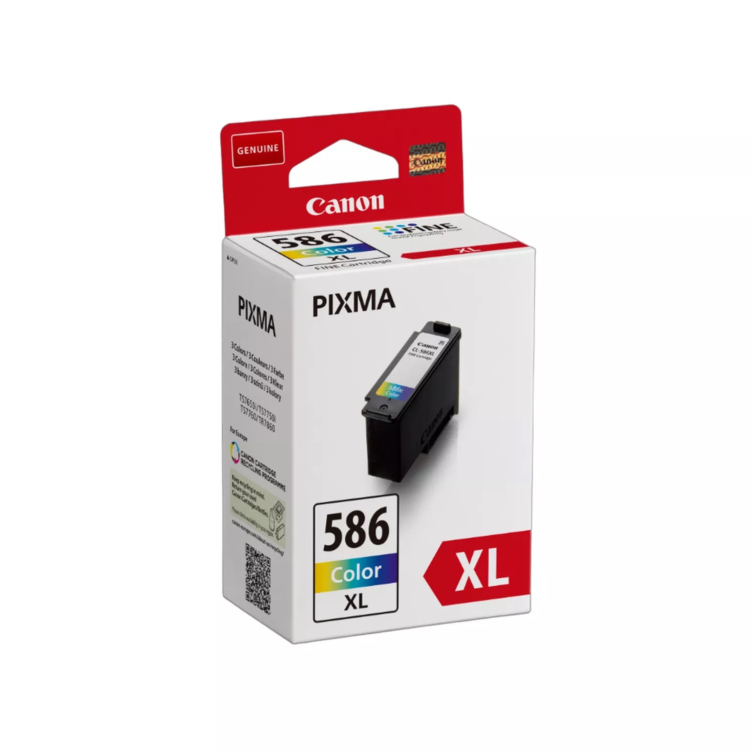 Canon CL586XL Colour Fine Cart Canon — view 4
