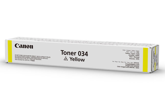 Canon CART034 Yellow Toner Canon — view 2