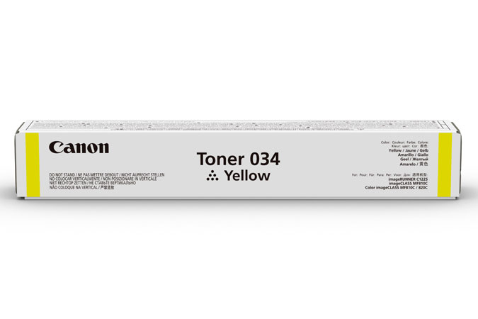 Canon CART034 Yellow Toner Canon — view 3