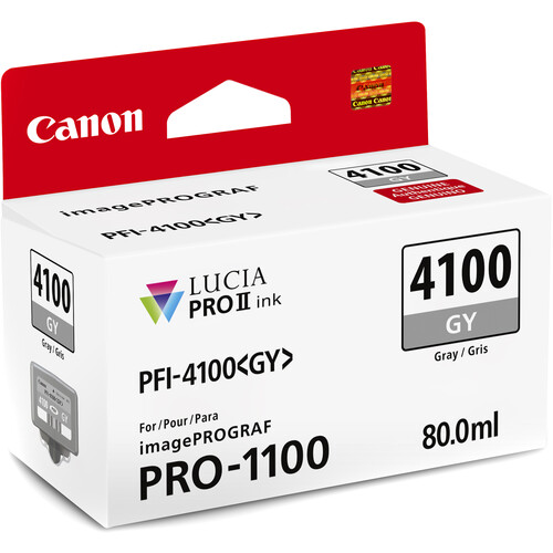 Canon PFI4100 Grey Ink Cart Canon — view 2