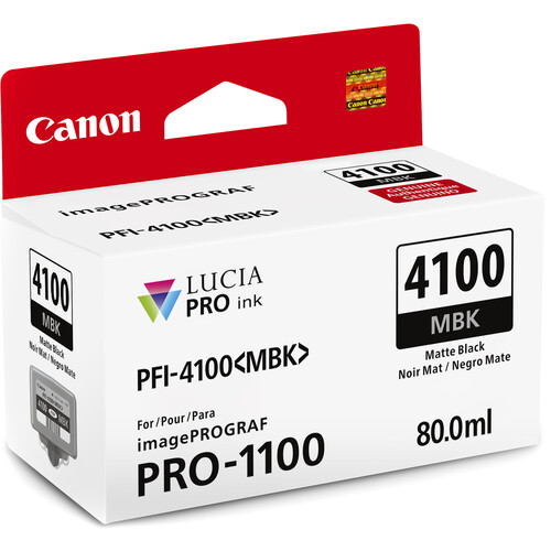 Canon PFI4100 Mat Blk Ink Cart Canon — view 2