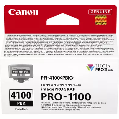 Canon PFI4100 Ph Blk Ink Cart Canon — view 3