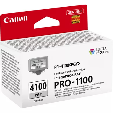 Canon PFI4100 Ph Grey Ink Cart Canon — view 4