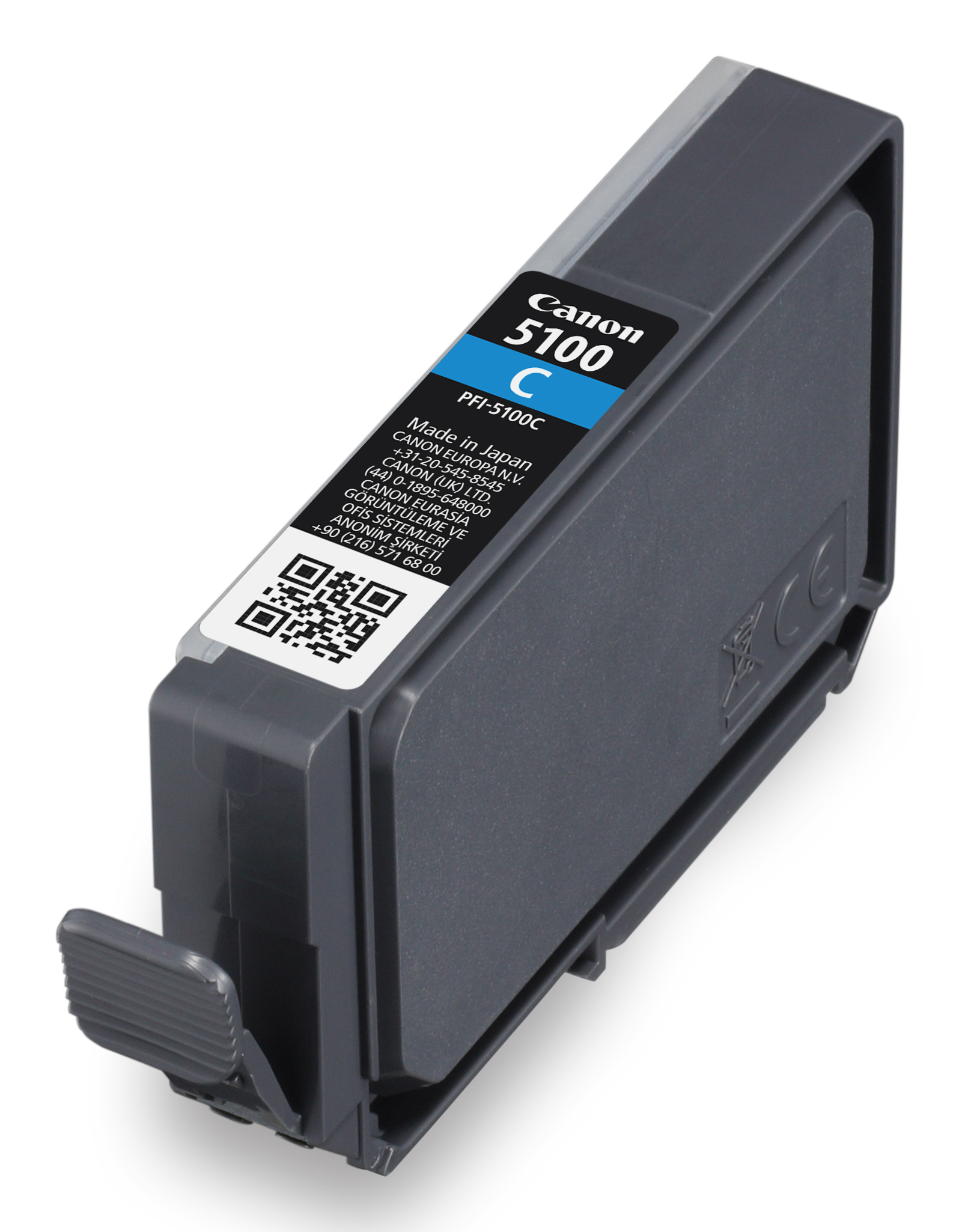 Canon PFI5100 Cyan Ink Cart Canon — view 4