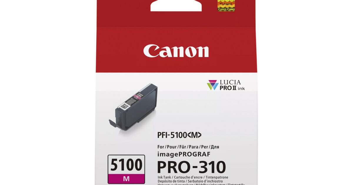 Canon PFI5100 Mag Ink Cart Canon — view 2