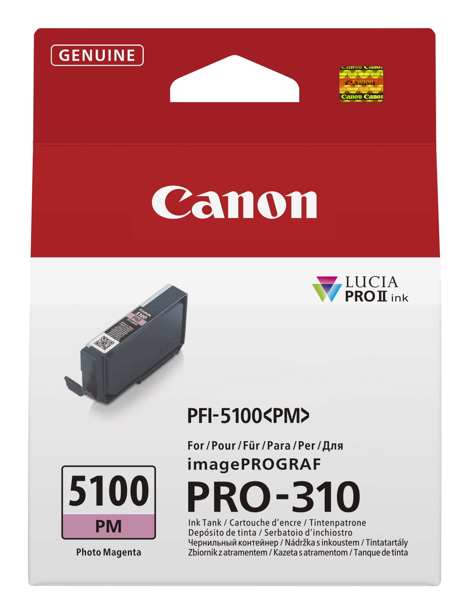 Canon PFI5100 Ph Mag Ink Cart Canon — view 2