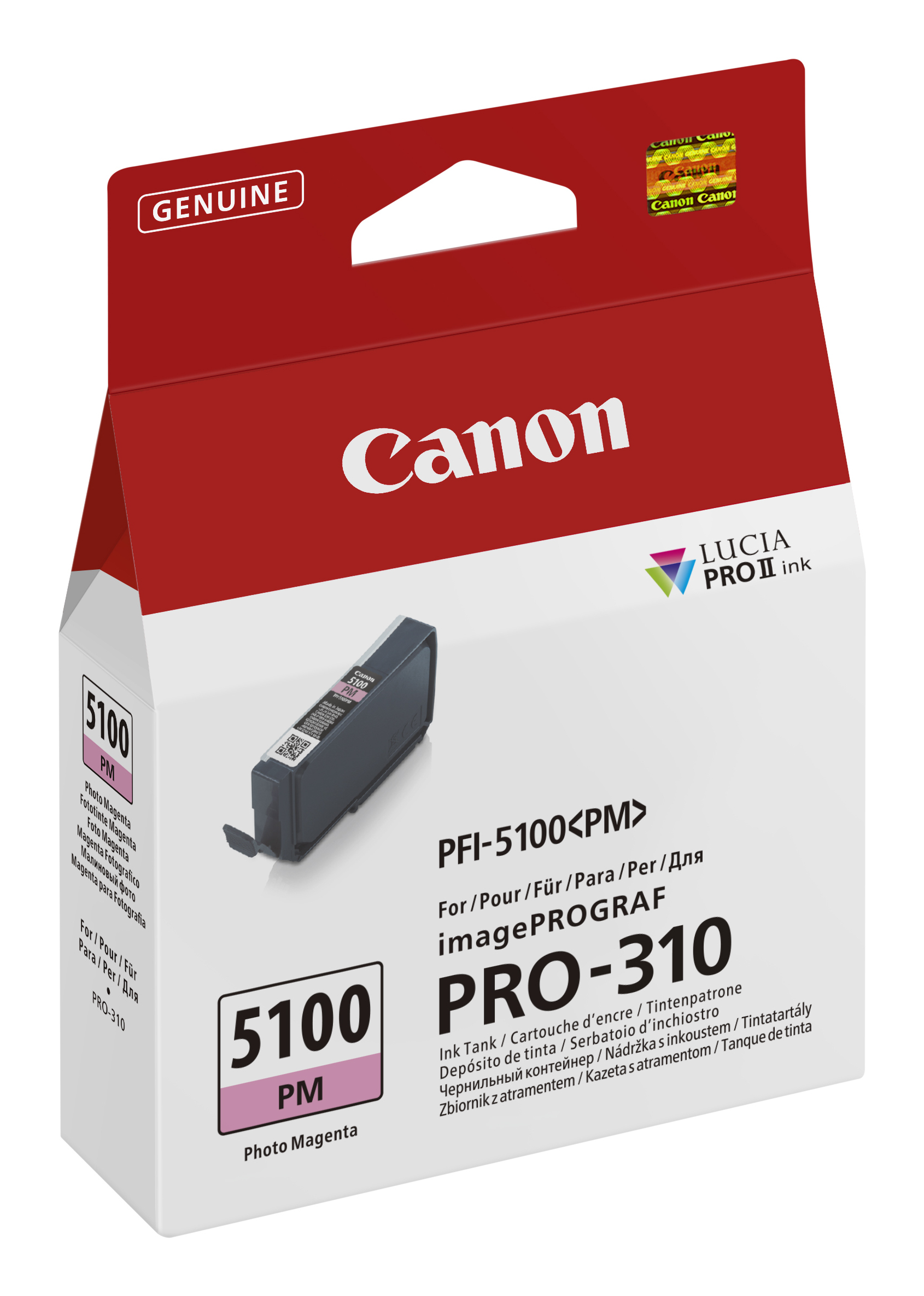 Canon PFI5100 Ph Mag Ink Cart Canon — view 3