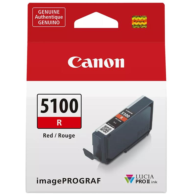 Canon PFI5100 Red Ink Cart Canon — view 2