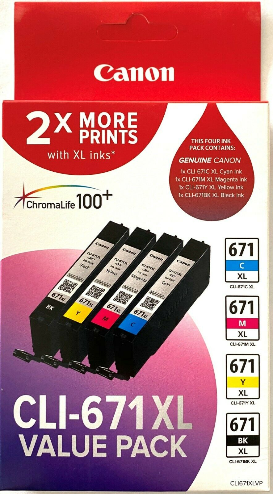 Canon CLI671XL Value Pack Canon — view 2