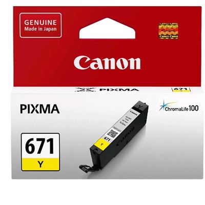 Canon CLI671 Yellow Ink Cart Canon — view 2