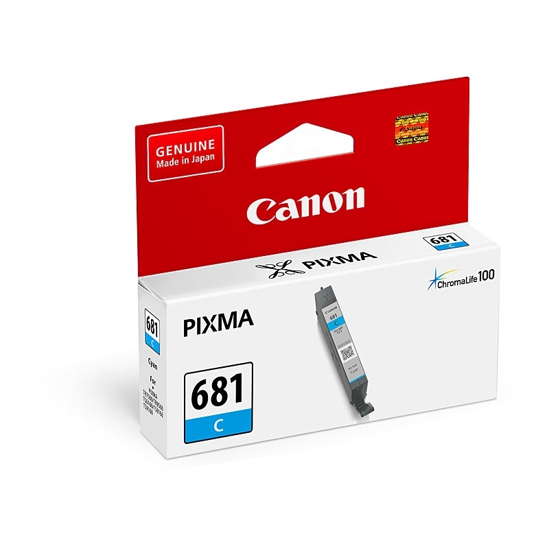 Canon CLI681 Cyan Ink Cart Canon — view 3