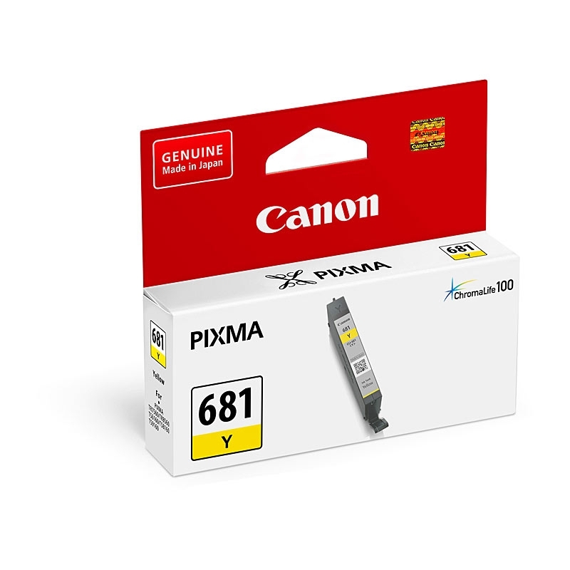 Canon CLI681 Yellow Ink Cart Canon — view 3