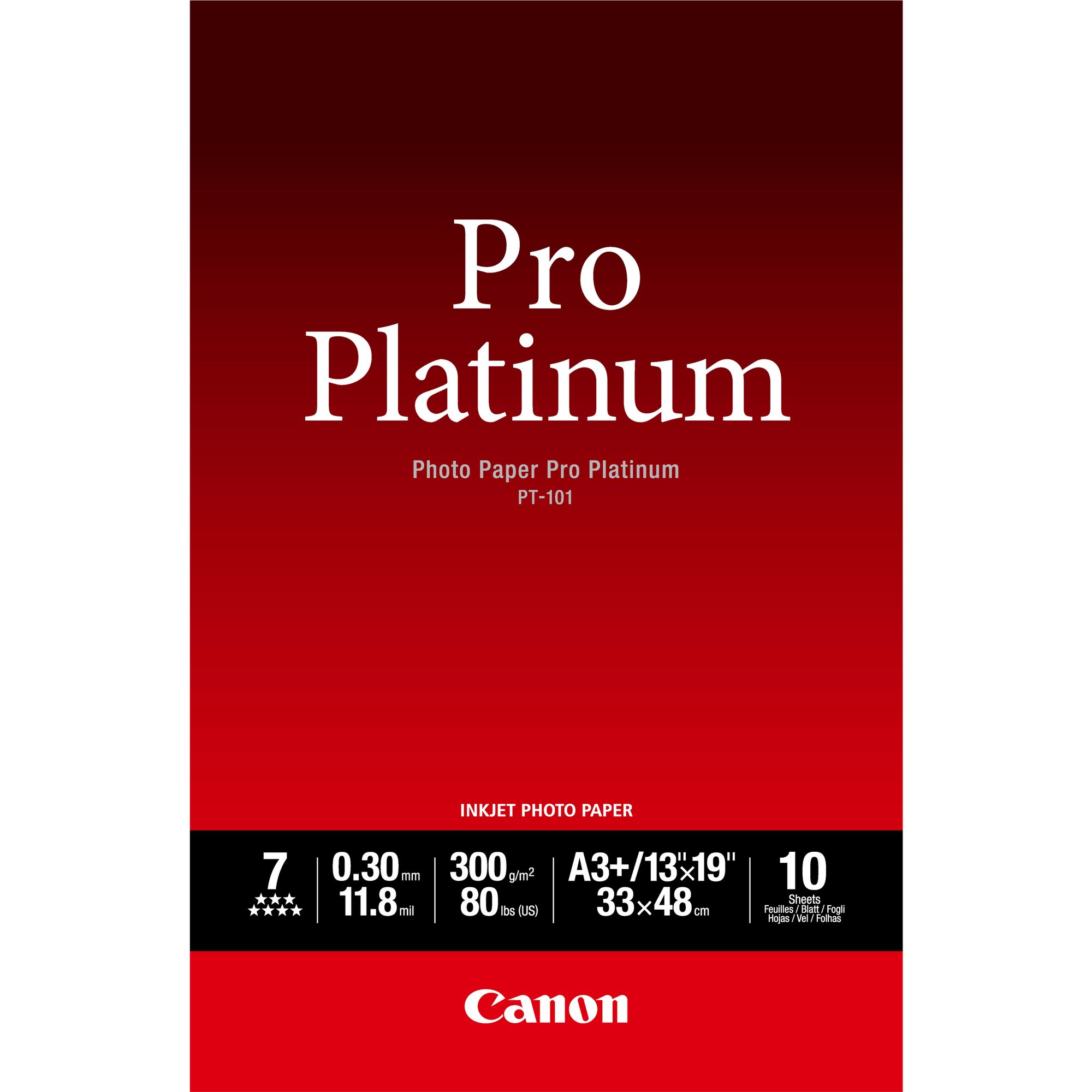 Canon A3+ Pro Platinum 10pk Canon — view 2