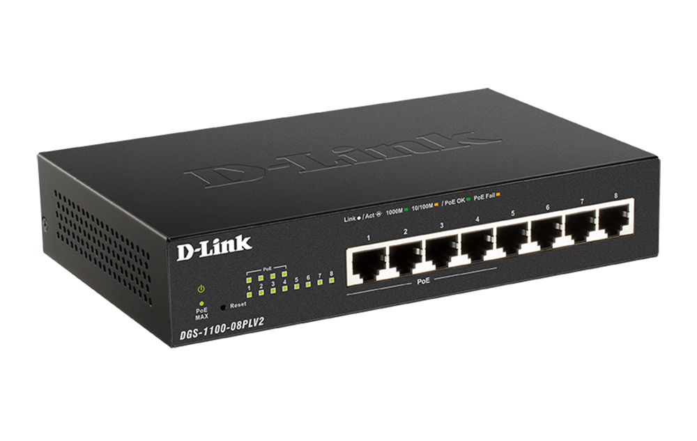 D-LINK 8-Port Managed Switch D-Link — view 3