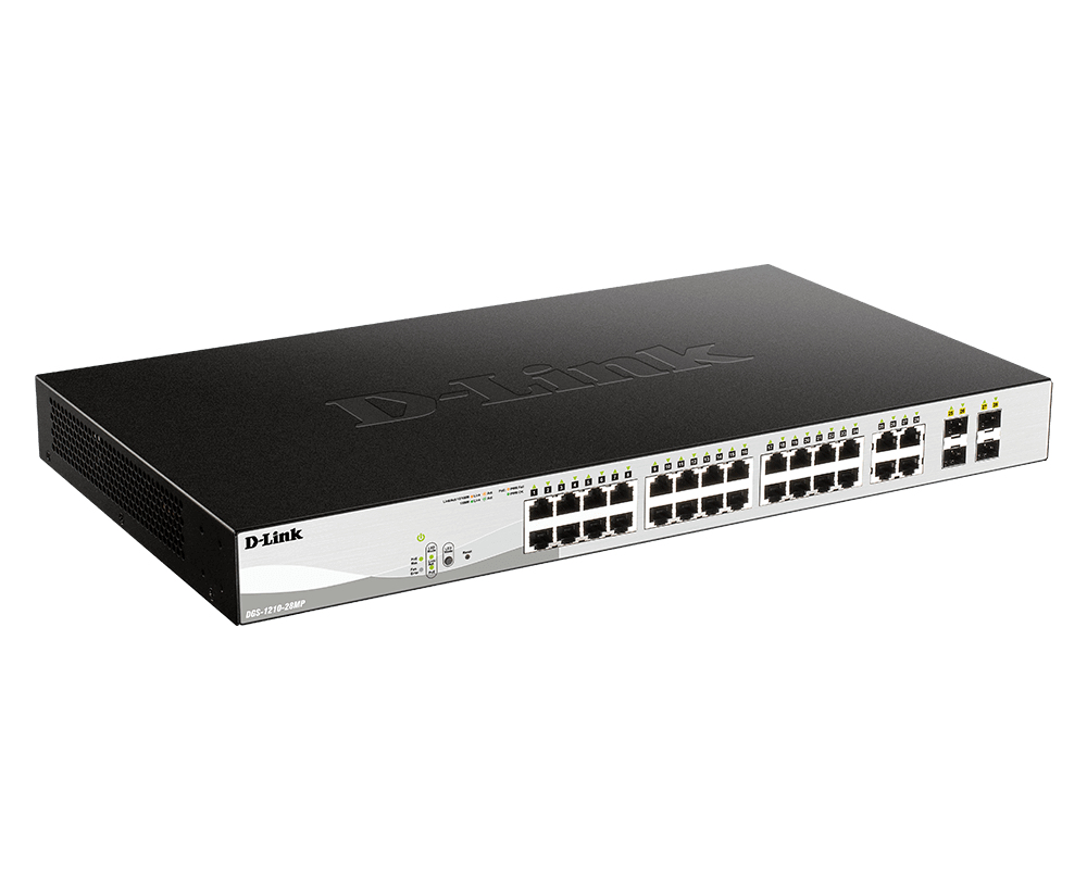 D-LINK DGS-1210-28P PoE Switch D-Link — view 3