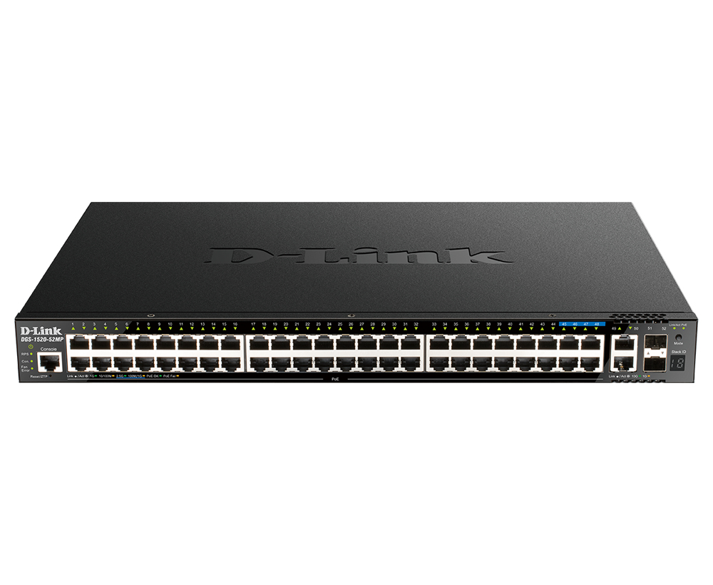 D-LINK DGS-1520-52MP Switch D-Link — view 2