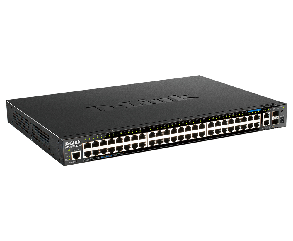 D-LINK DGS-1520-52MP Switch D-Link — view 3