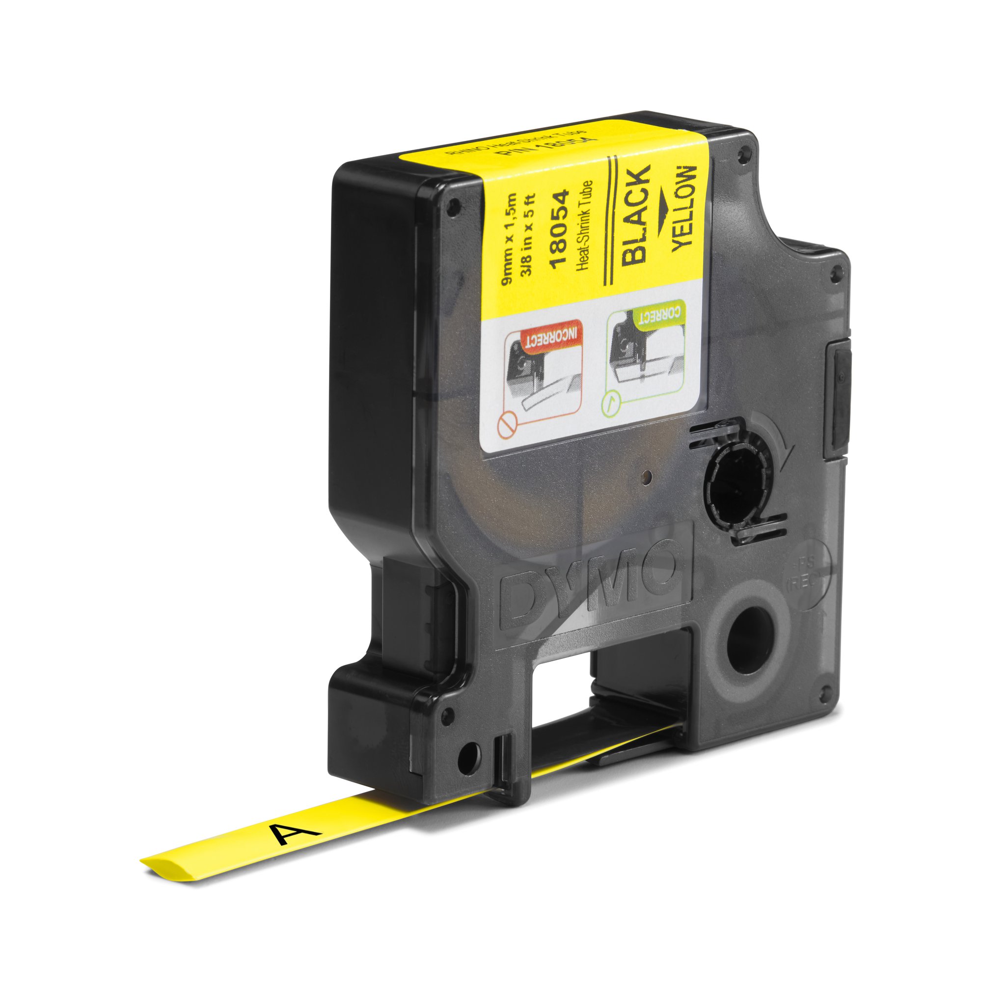 Dymo Rhino H/S Lbl 9mm Yellow Dymo — view 3