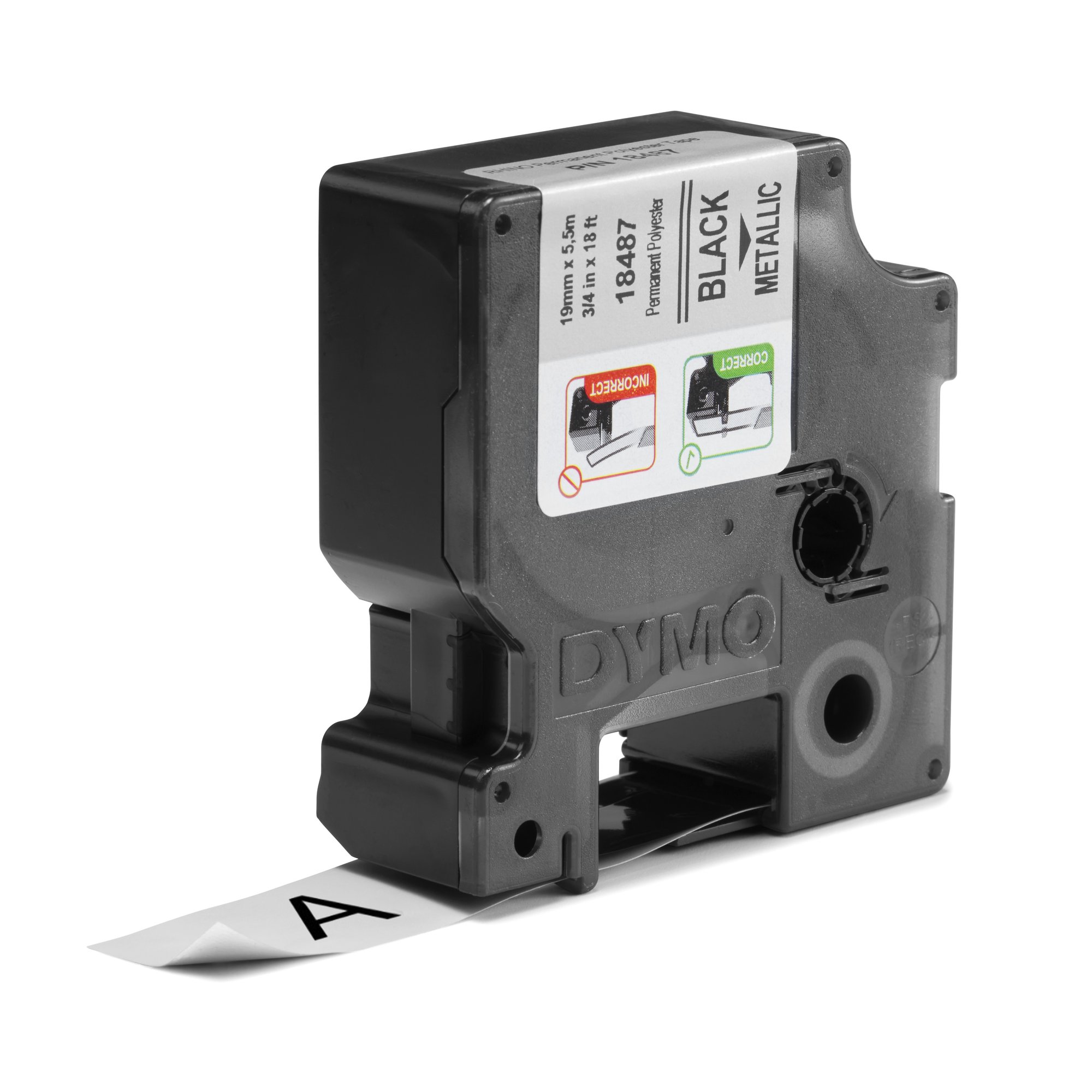 Dymo Rhino 19mm Perm Poly Metl Dymo — view 3