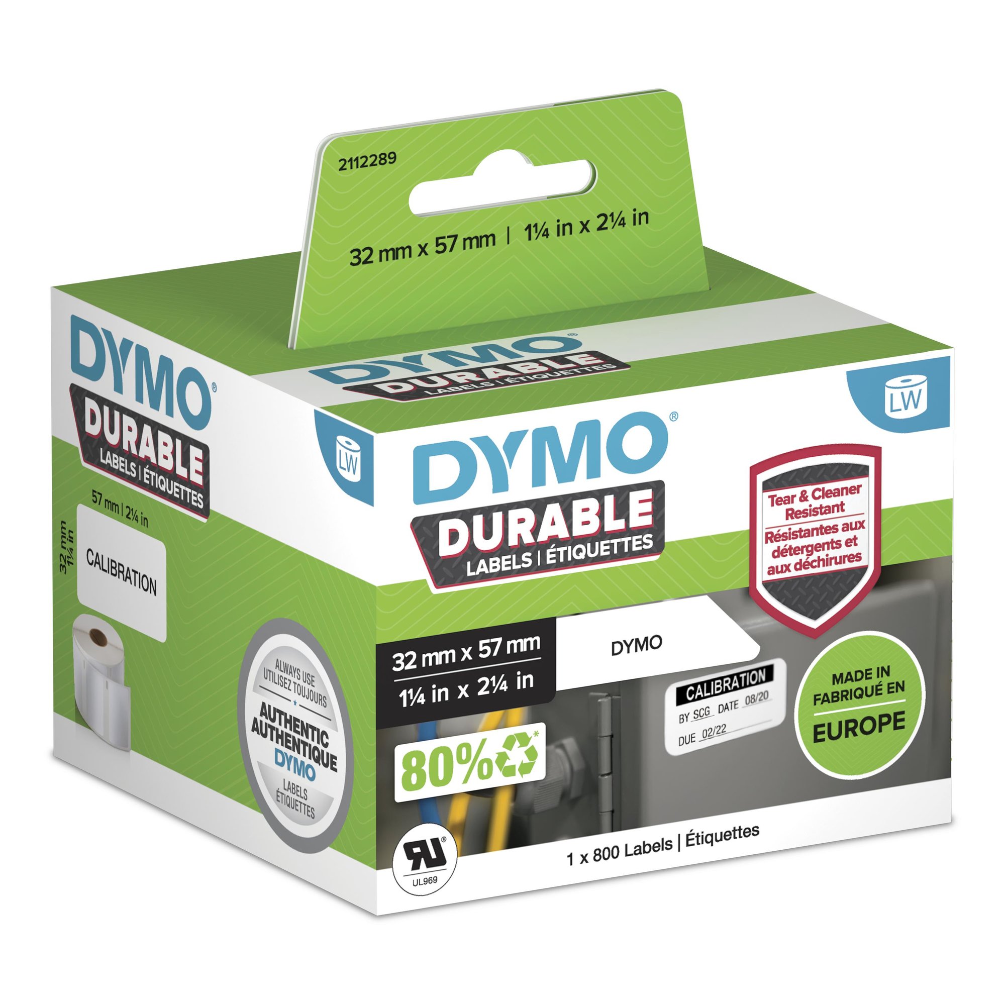 DY LW Dur MP Label 57x32mm Dymo — view 3