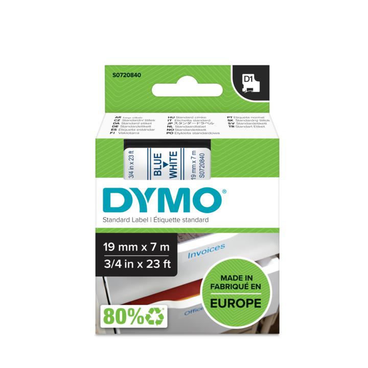 Dymo Blue on Wht 19mmx7m Tape Dymo — view 3