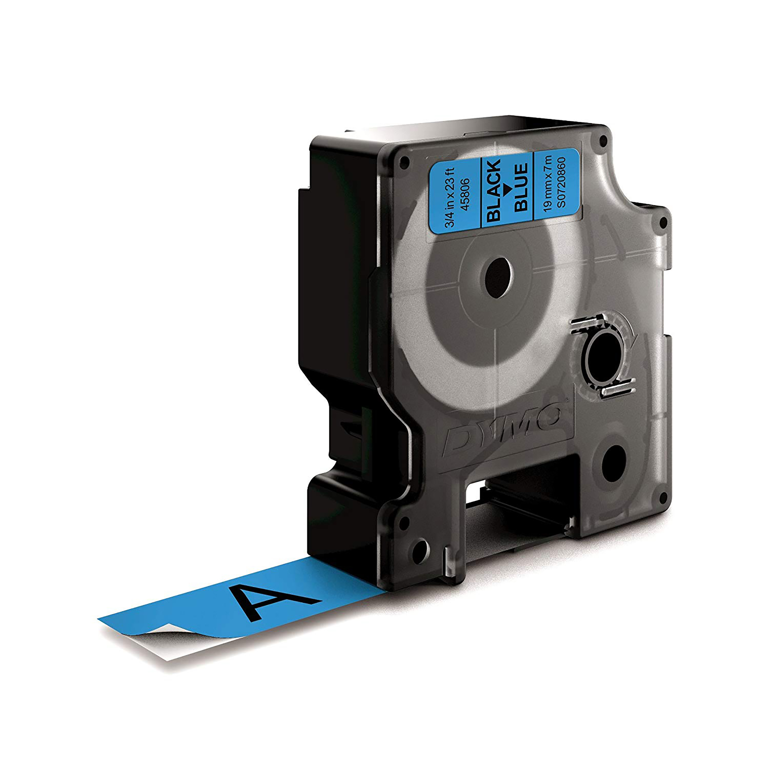 Dymo Blk on Blue 19mmx7m Tape Dymo — view 5