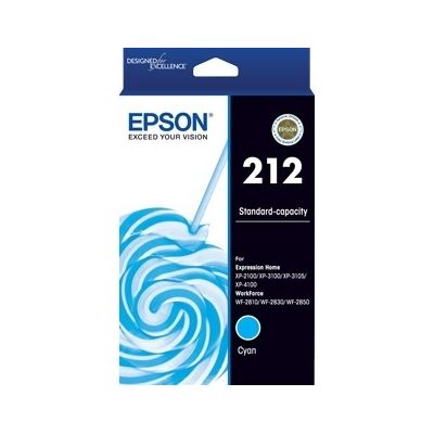 Epson 212 Cyan Ink Cart Epson — view 2
